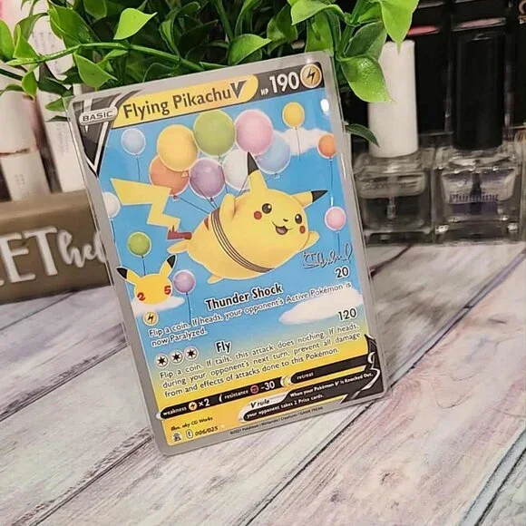Pokemon Card Flying Pikachu V World Championship - Picture 1 of 4